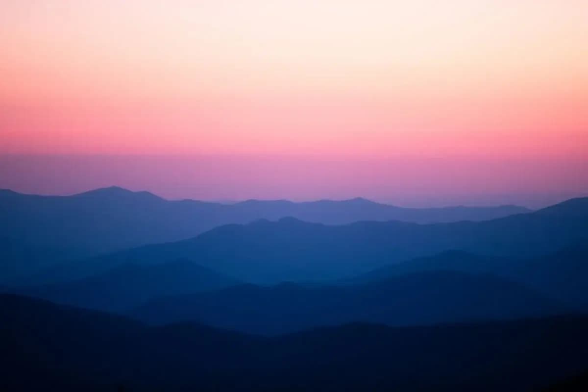 Smoky Mountain Sunset